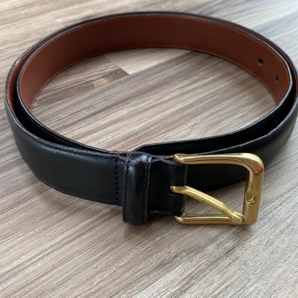 PAIR mens Coach belts 38 & 40 - Picture 2 of 8